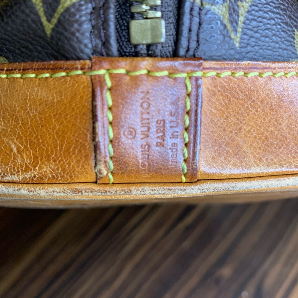 Authentic Louis Vuitton Alma Bag Monogram Brown - Picture 16 of 16